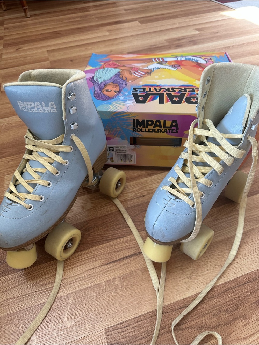 Impala Women's Light Blue Retro Roller Skates